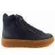 Paul Green Sportnubuk space ZIP Sneaker high in Blau Paul Green Sportnubuk space ZIP Sneaker high in Blau