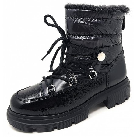 Paul Green Schnürstiefel in cosmos black