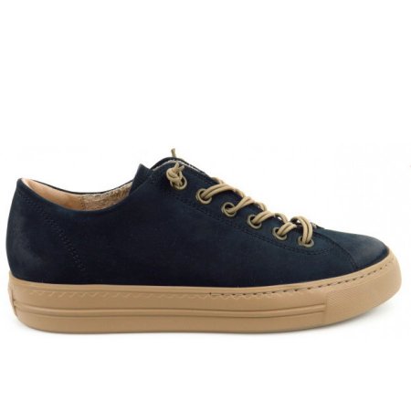 Paul Green old Nubuk space Sneaker low in 8 Blau