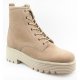 Paul Green Nubuk champagne Stiefelette in 4 Beige Paul Green Nubuk champagne Stiefelette in 4 Beige