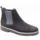 Paul Green Sportnubuk schwarz Chelsea Boot in schwarz Paul Green Sportnubuk schwarz Chelsea Boot in schwarz