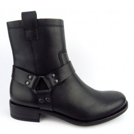 Paul Green Calf Stiefelette in Schwarz Paul Green Calf Stiefelette in Schwarz