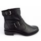 Paul Green Washed Calf Stiefelette in Schwarz