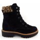 Paul Green S.Suede/Leopard Stiefelette in 02 Schwarz Paul Green S.Suede/Leopard Stiefelette in 02 Schwarz