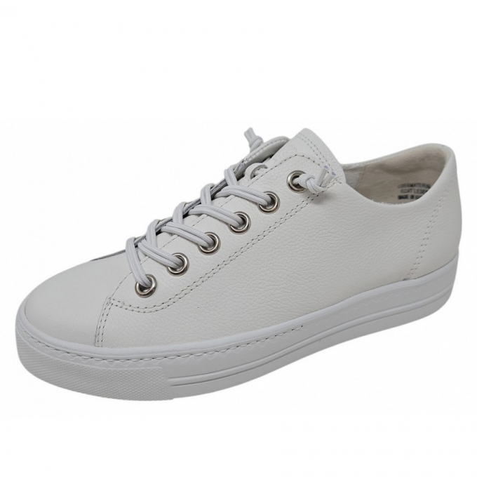 Paul Green Sneaker in white silber