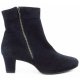 Paul Green Samtziege blau Stiefelette in blau Paul Green Samtziege blau Stiefelette in blau
