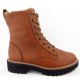 Paul Green Calf Cognac Stiefelette in Mittelbraun Paul Green Calf Cognac Stiefelette in Mittelbraun