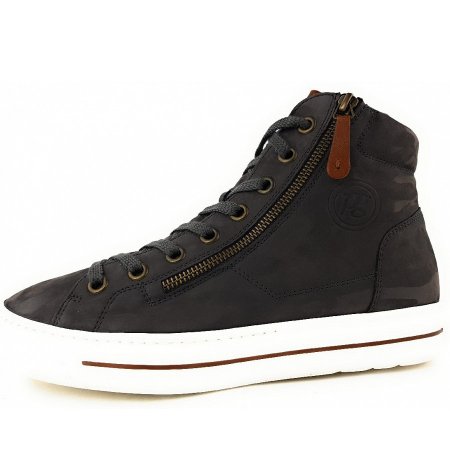 Paul Green Schnürstiefelette in 019 iron grau