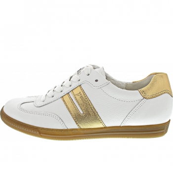 Paul Green Sneaker in white-oro
