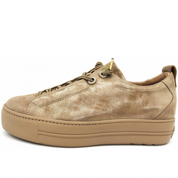 Paul Green 5417 Schnürschuhe in beige