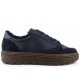 Paul Green Nubuk Calf space sportlicher Schnürer in Blau Paul Green Nubuk Calf space sportlicher Schnürer in Blau
