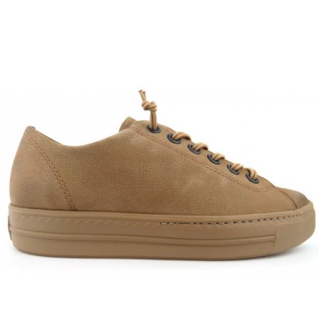 Paul Green Nubuk peanut Sneaker low in peanut