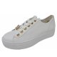 Paul Green sportlicher Schnürer in white cristall Paul Green sportlicher Schnürer in white cristall