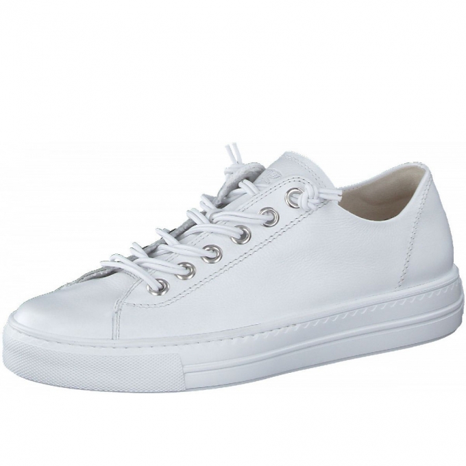 Paul Green Schnürer in white silver
